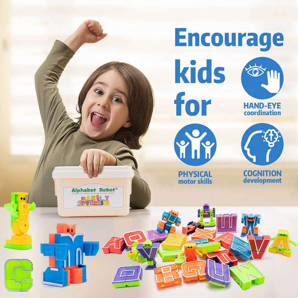 Siiziitoo Alphabots classroom-prize set sparks motivation and rewards