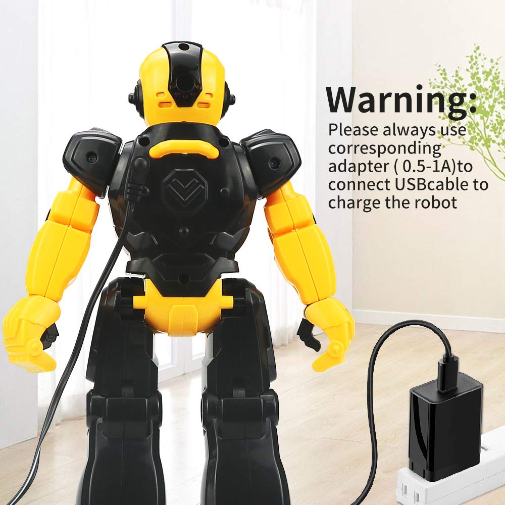 Sikaye robot with LED eyes provides colorful feedback during tricks