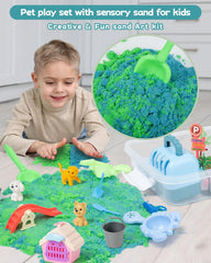 Sikmcle compact sandbox kit is travel-ready for outings.