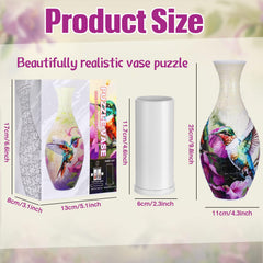 Silipull 3D puzzle vase stand visible, enabling stable display of your floral arrangement.