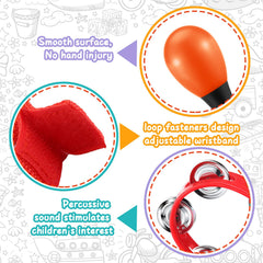 Silipull castanets offer easy, portable percussive sounds for group sing-alongs.