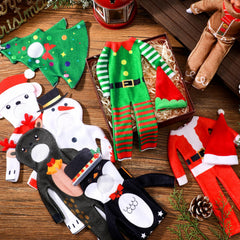 Silipull assorted-styles Christmas doll clothes for variety