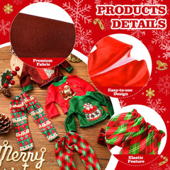 Silipull Christmas tree outfit for 11–12 inch dolls, decorative and cute.