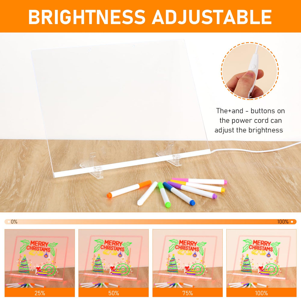 Silkivana LED Note Board hanging kit enables wall display