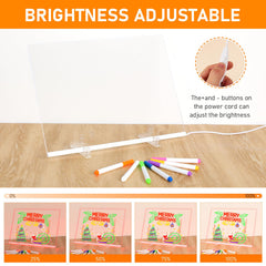 Silkivana LED Note Board hanging kit enables wall display