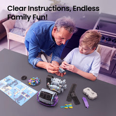 Sillbird 5-in-1 builds include robot and car options to grow skills.