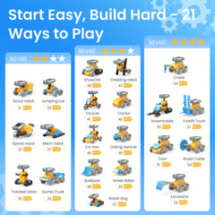 Sillbird building tools in use for easy assembly and disassembly.