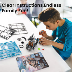Sillbird clear instructions guide kids through each step confidently.