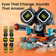 Sillbird 5-model robot kit enabling progressive engineering exploration
