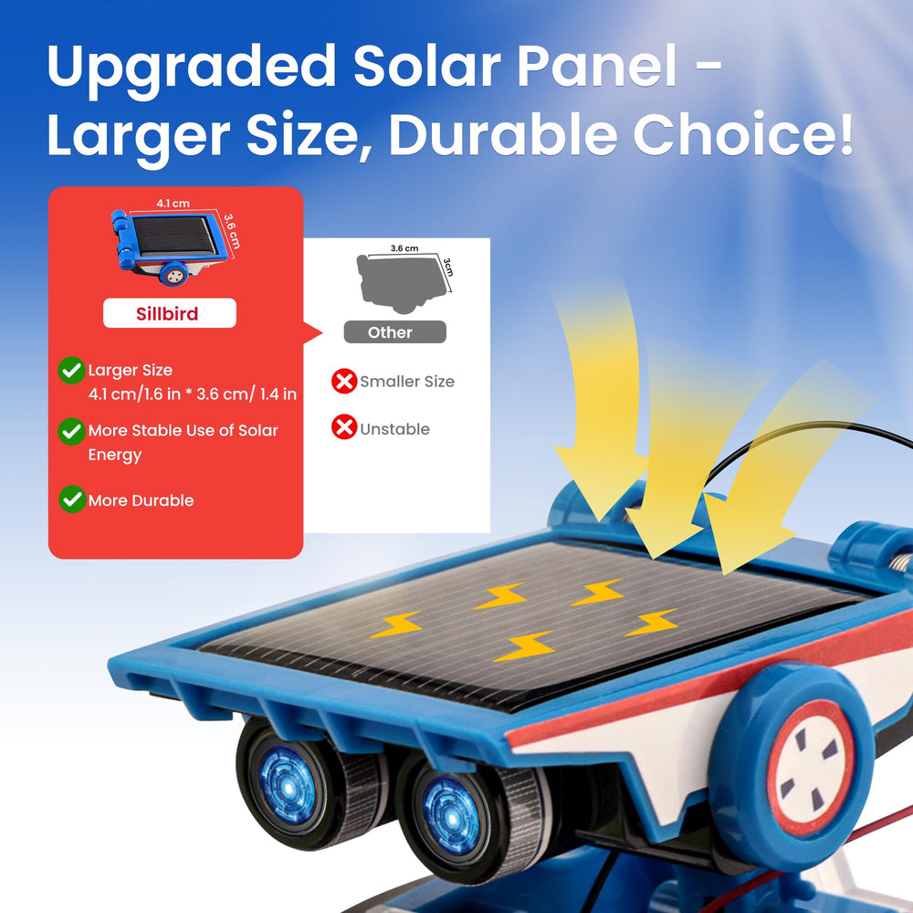 Sillbird indoor outdoor play with solar power for versatile learning.