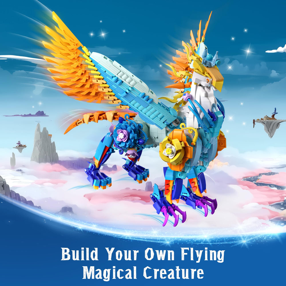 Sillbird magical creatures set shows poseable joints for lifelike motion
