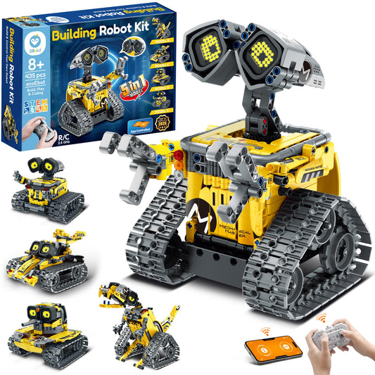 Sillbird robot building kit box, ideal gift for curious kids aged 8+.