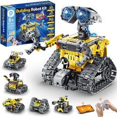 Sillbird robot building kit front view for engaging STEM play