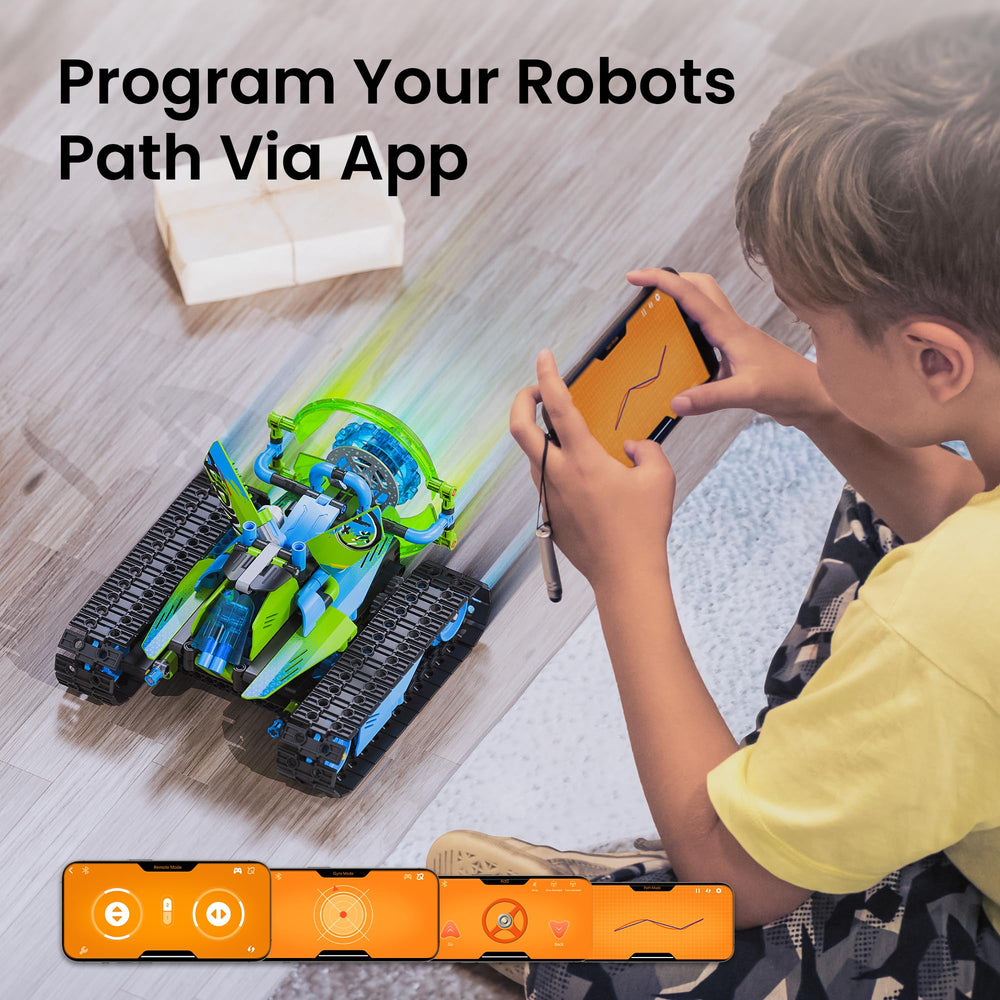 Sillbird robot car kit-remote-control enables easy steering and fast practice
