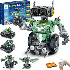 Sillbird robot kit assembly parts help kids learn through hands-on engineering play.