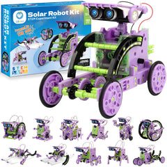 Sillbird solar building robot kit assembly scene for hands-on STEM fun