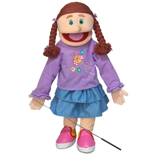 Silly Puppets Amy Peach Girl full-body puppet ideal for engaging performances