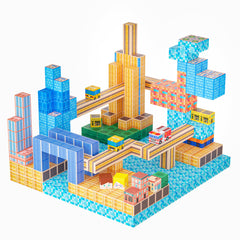 SILYMOLY Magnetic blocks inspire open-ended exploration and creativity.