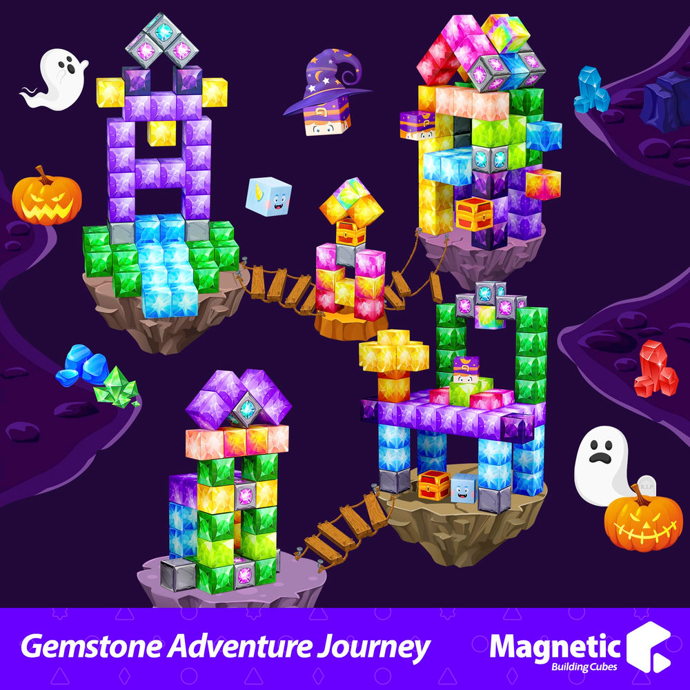 SILYMOLY magnetic blocks with rounded edges for safe construction fun