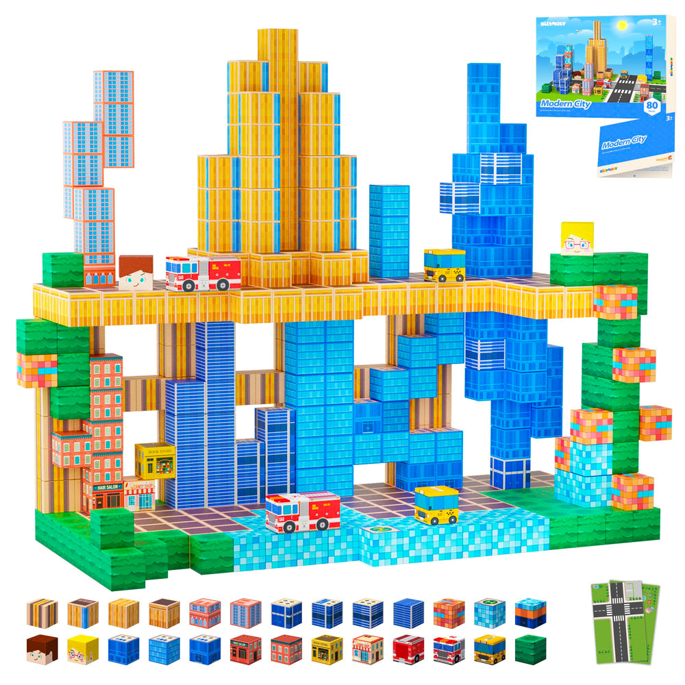 SILYMOLY STEM building toys invite kids to plan and connect ideas.