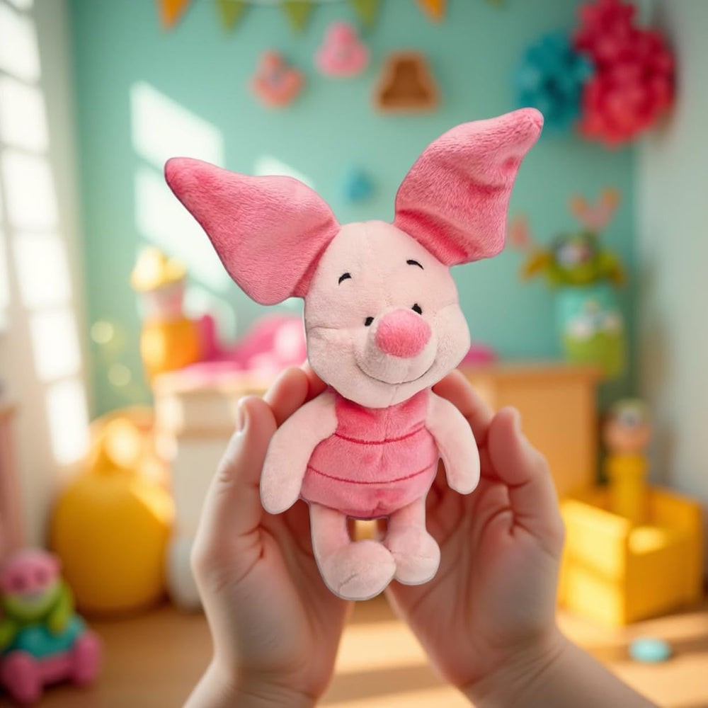 Simba Piglet plush size perfect for travel and on-the-go hugs.