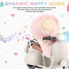 Simgoing under-seat battery compartment explains quick power access.