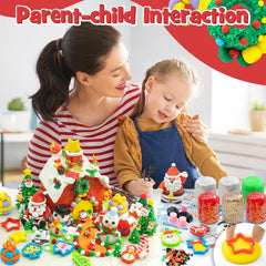 SIMPLIPLAY decorations for festive dough projects add holiday flair