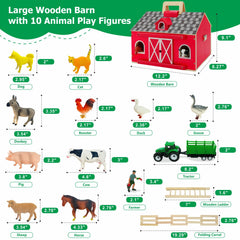 SIMPLIPLAY farmer figure adds role play to farm adventures.