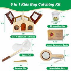 SIMPLIPLAY insect identification cards help kids learn about bugs.