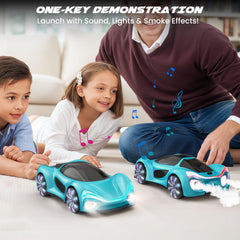 SIMREX 360-degree rotate-drift mode delivers dramatic stunts on demand.