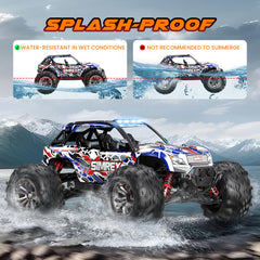 SIMREX all-terrain performance handles mud, sand, grass, and gravel.