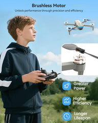 SIMREX drone 4K with live WiFi view for real-time framing on mobile.