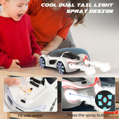 SIMREX Gesture Sensing RC Car spray mist adds dynamic ambiance during runs.