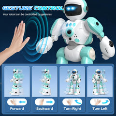 SIMREX gesture-control robot recognizing kid movements for easy play