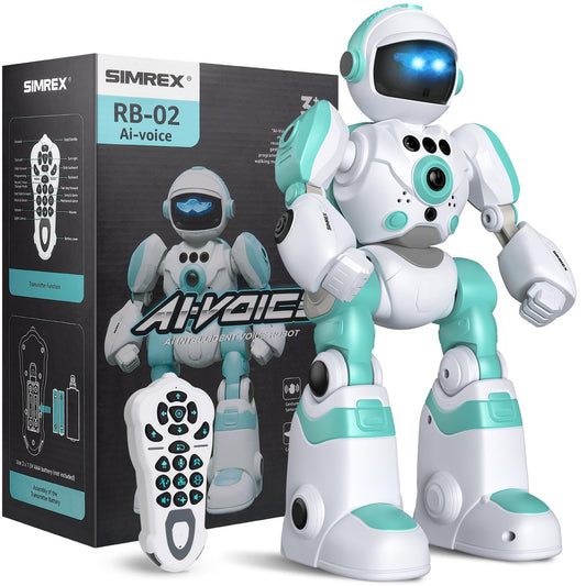 SIMREX Kids Robot toy in action with remote control for engaging play