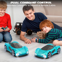 SIMREX mecanum wheels enable multidirectional movement for precise play.