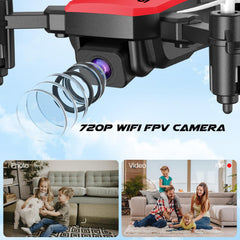 SIMREX WiFi FPV 720p camera delivers immersive real-time view during flight.