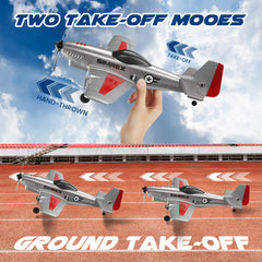 SIMREX RC Plane two batteries extend flight time beyond expectations.