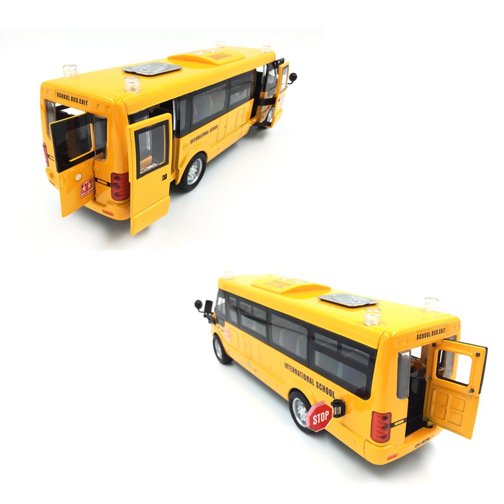 Singer's Toy die-cast metal bus offers durable, lifelike performance.
