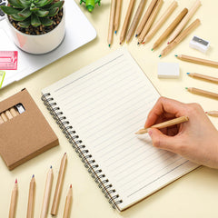 Sinload school coloring activity with mini pencils for group projects