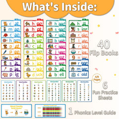 Sinoome word-family categorization display linking letters sounds and words