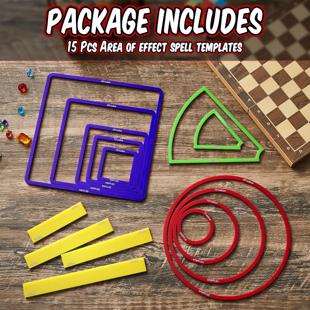 Sintuff spell templates cone set visualizes cone-shaped spell zones