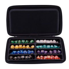 SIQUK dice case removable tray, converts to rolling area