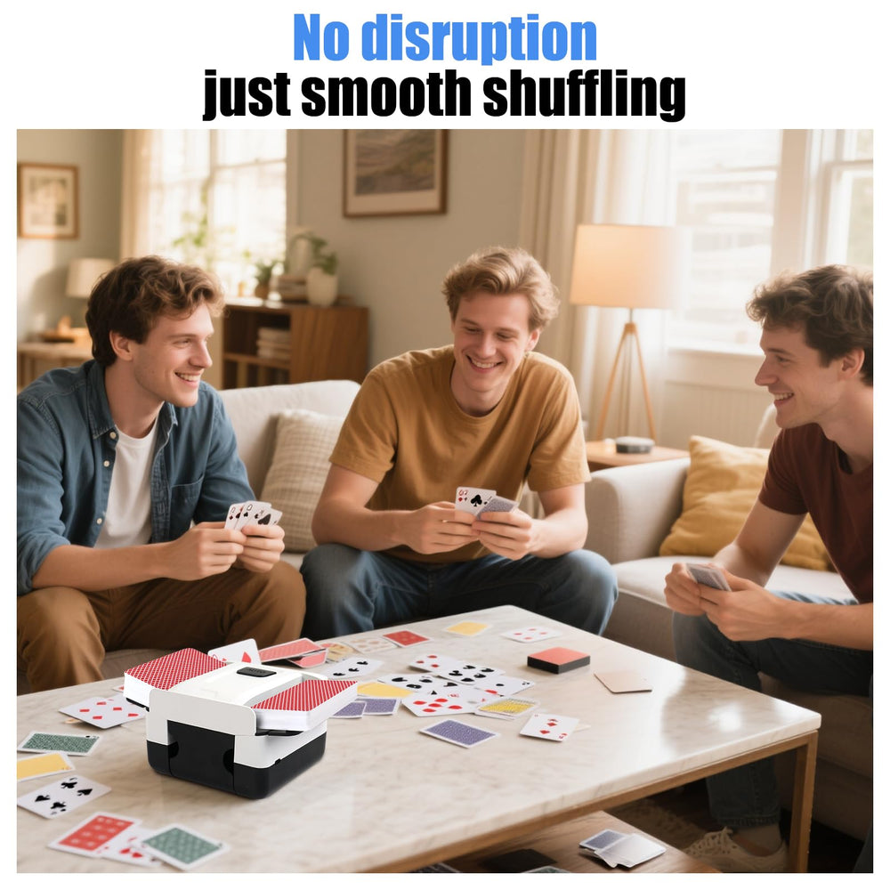 SirShop camping trip card shuffler for on-the-go games