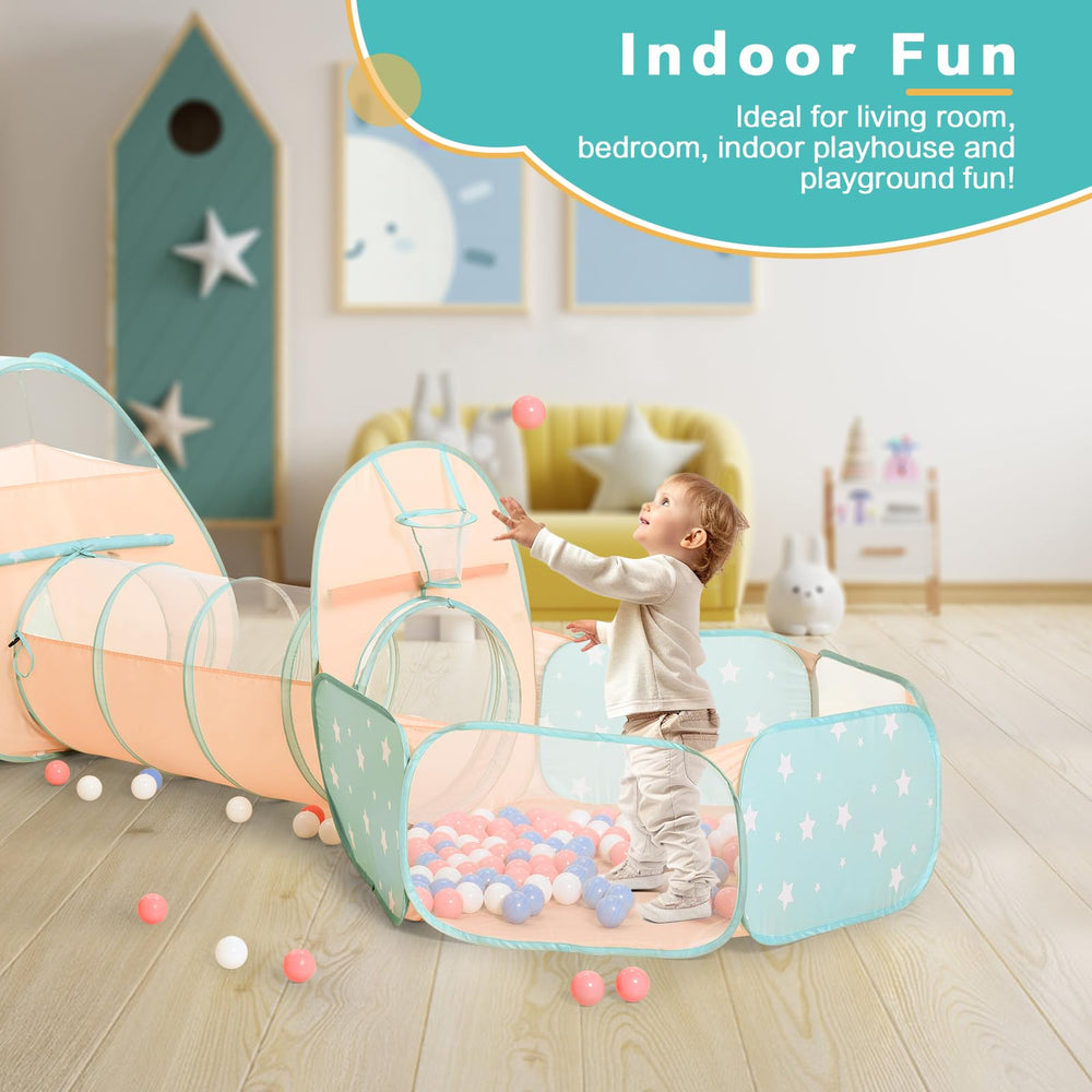SISTICKER baby tunnel supports crawling and discovery