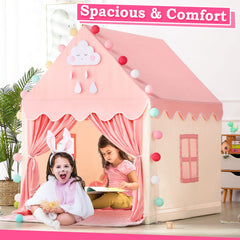 SISTICKER easy-setup tent lets you quickly create a play space.