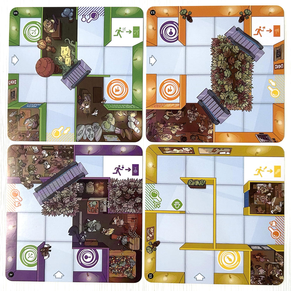 Sit Down! Magic Maze Pocket travel-friendly edition fits in a bag.