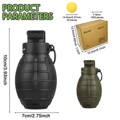 SitertCF compact carry design fits pockets for quick, surprise gameplay.