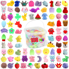 Siwarm 180-pack squishies in a bucket for quick classroom play