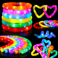 Siwarm glow sticks LED tubes in multiple colors for party fun and safe play.
